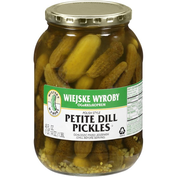 Wiejske Wyroby Petite Dill Pickles 46oz