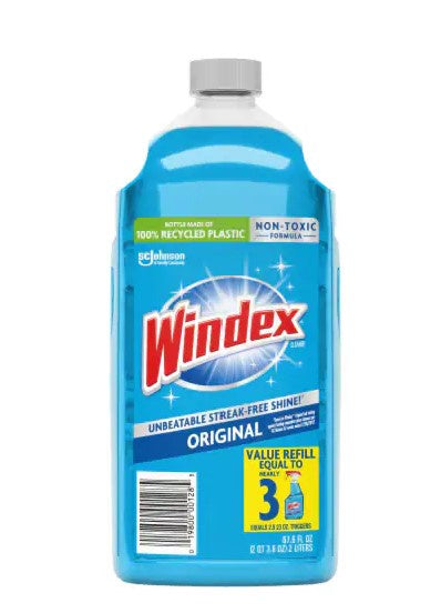 Windex Original Refill 128 oz plus Trigger