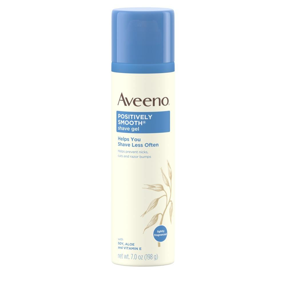 Aveeno Positively Smooth Moisturizing Shave Gel with Aloe 7oz