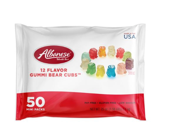 Albanese Gummi Bears Multipack .5oz/50pk