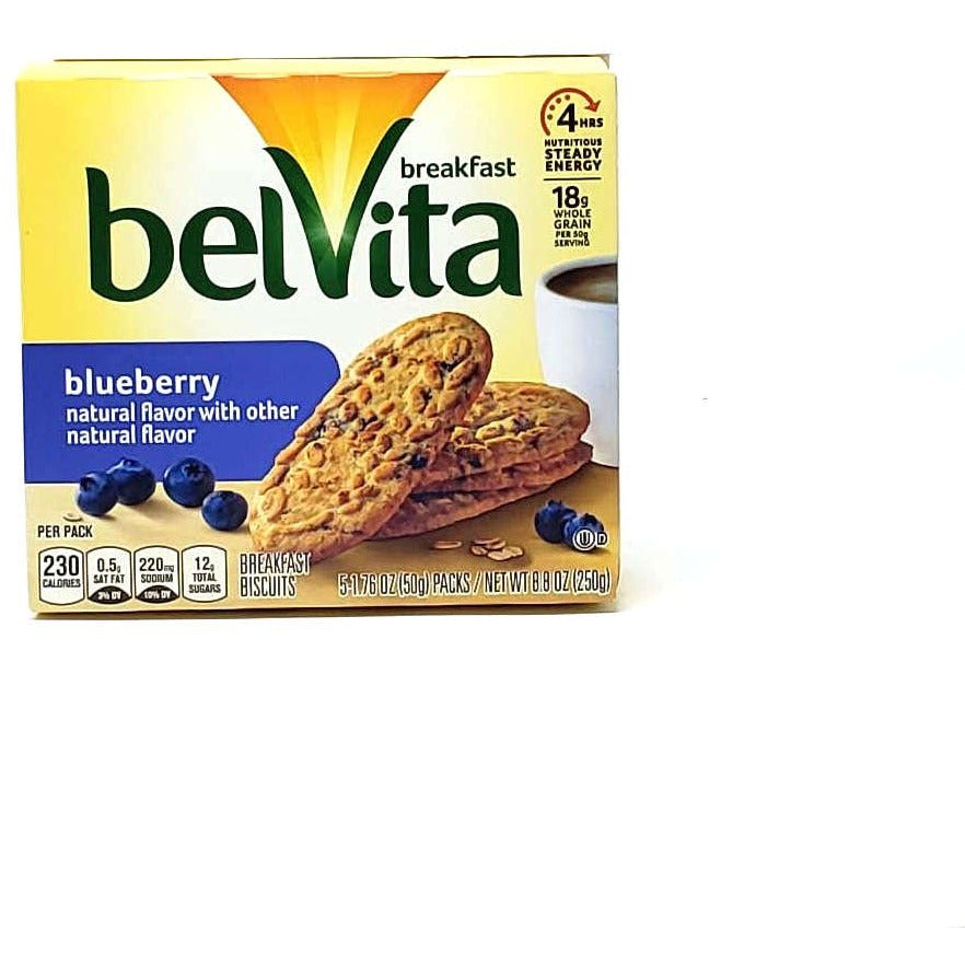 BelVita Breakfast Biscuits Blueberry 5ct/8.8oz