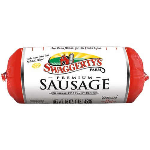 Swaggerty's Premium Sausage Hot 1lb