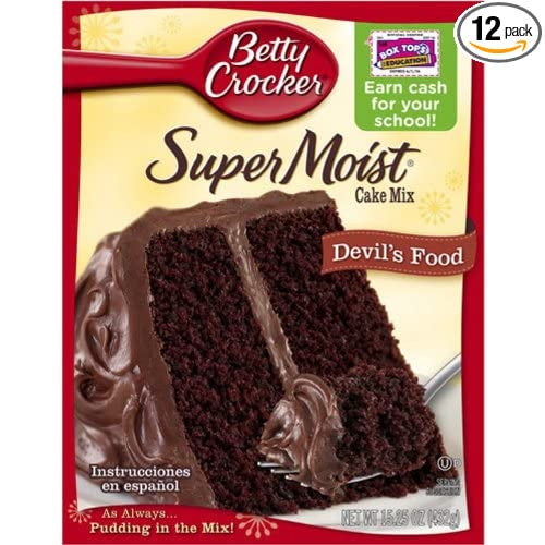 Betty Crocker Cake Mix Devils Food 15.25