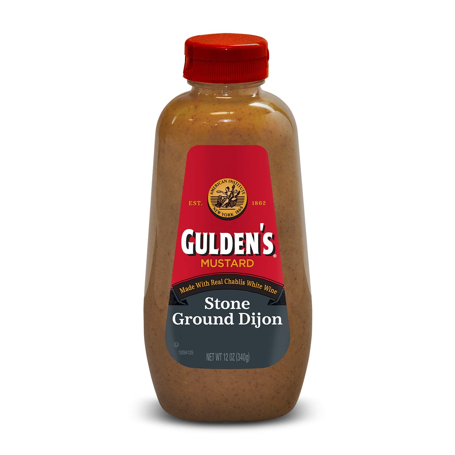 Guldens Stone Ground Dijon Mustard 12oz