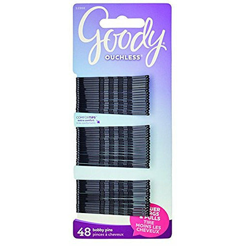 Goody Bobby Pins Black Color Collection 48ct