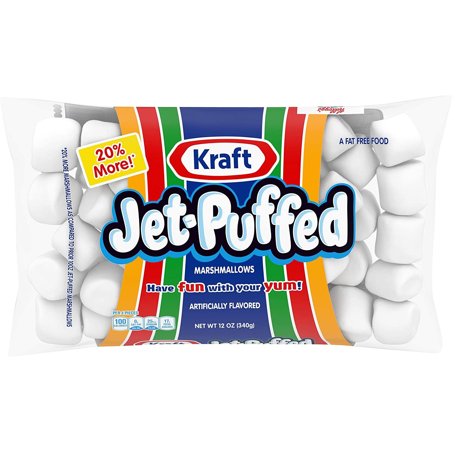 Kraft Jet Puffed Regular Marshmallows 12oz