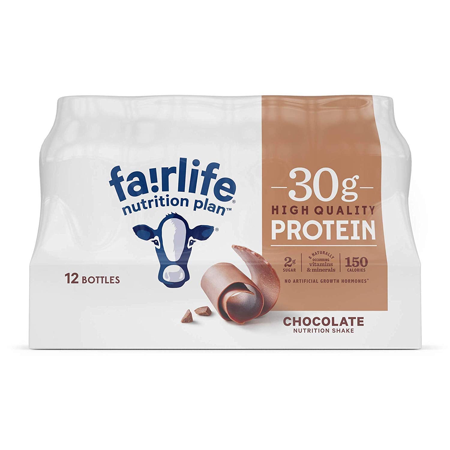 Fairlife Chocolate Nutrition Shake 12ct 11.5oz