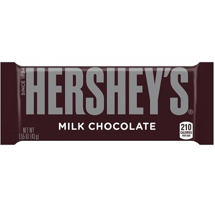 Hershey Milk Chocolate Bar 1.55oz