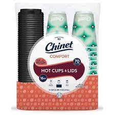 Chinet Comfort Cup Hot Cups & Lids (16 oz., 70 ct.)