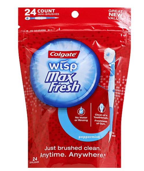 Colgate Peppermint Wisp 24ct.