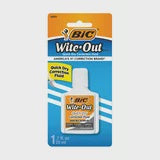 Bic Wite Out Correction Fluid 1ct