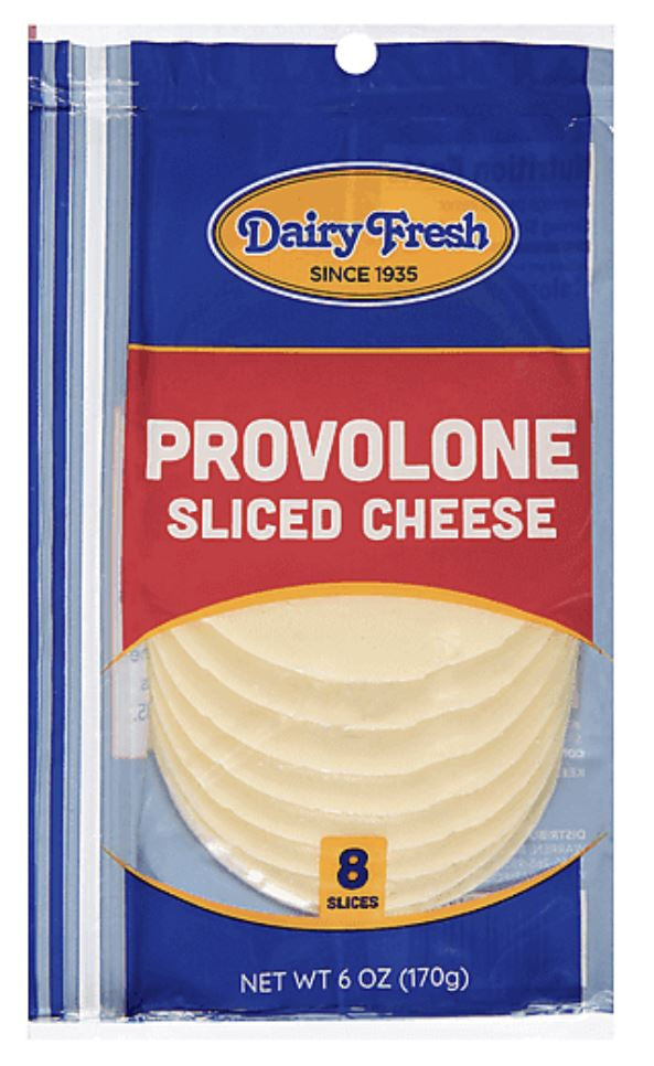 Dairy Fresh Provolone Singles 6oz