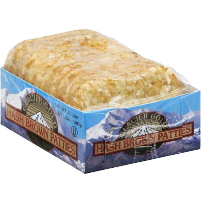 Glacier Hashbrowns 10ct/21.1oz