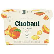 Chobani Greek Yogurt Peach 4ct/5.3oz