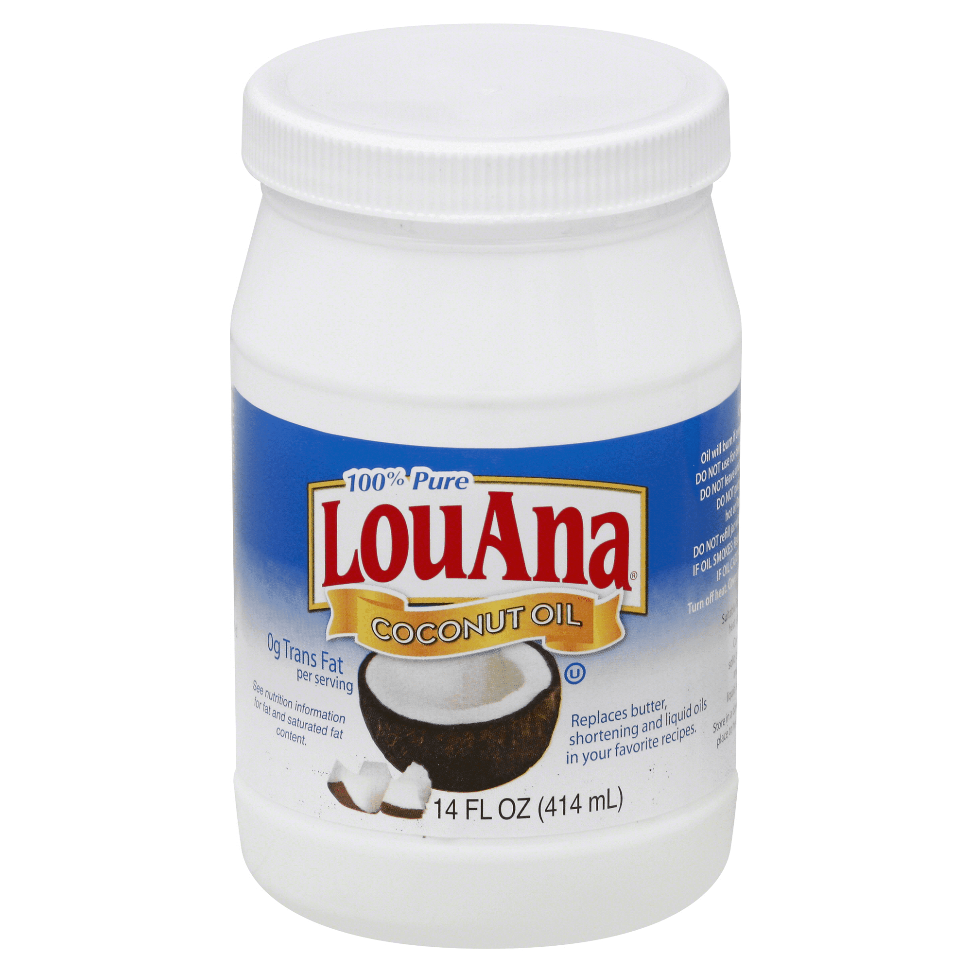 LouAna 100% Pure Coconut Oil 14oz