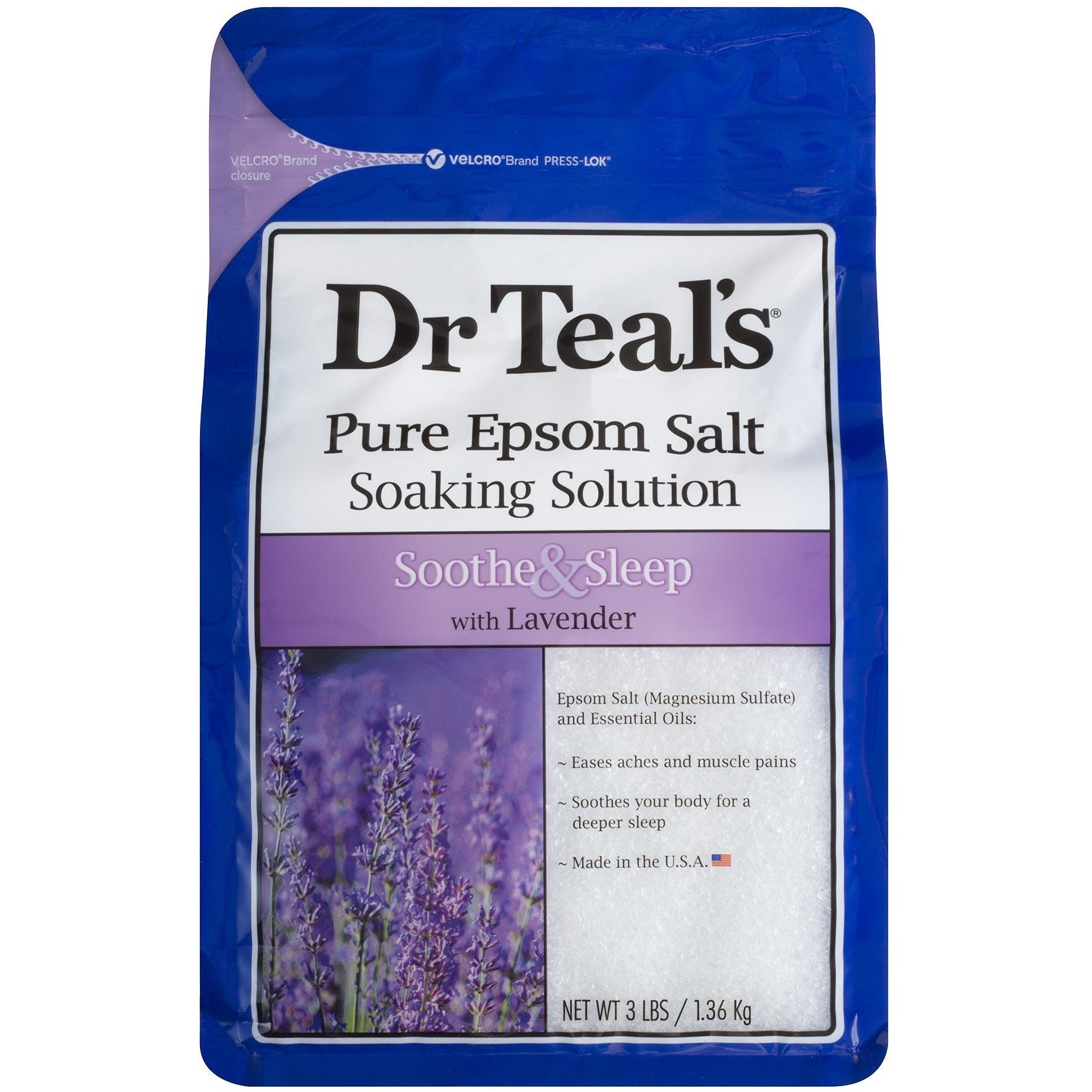 Dr Teals Epsom Salt Lavendar 48oz