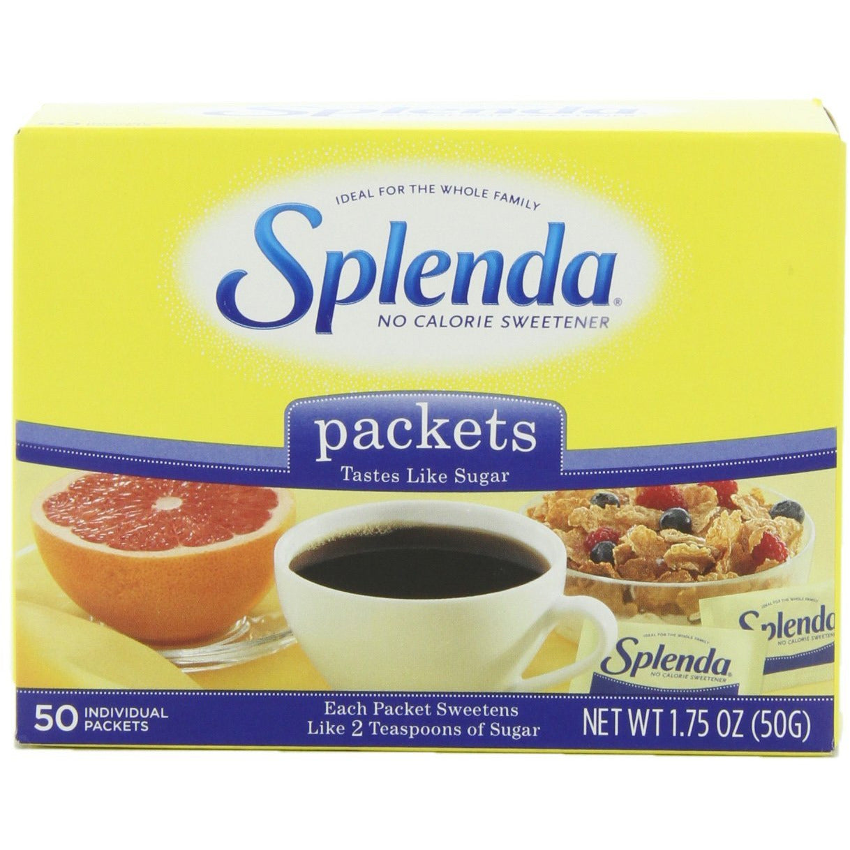 Splenda No Calorie Sugar Packets 50ct