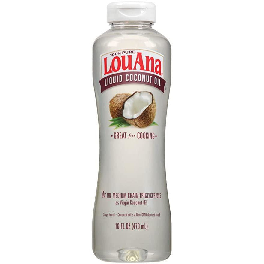 LouAna 100% Pure Liquid Coconut Oil 16oz