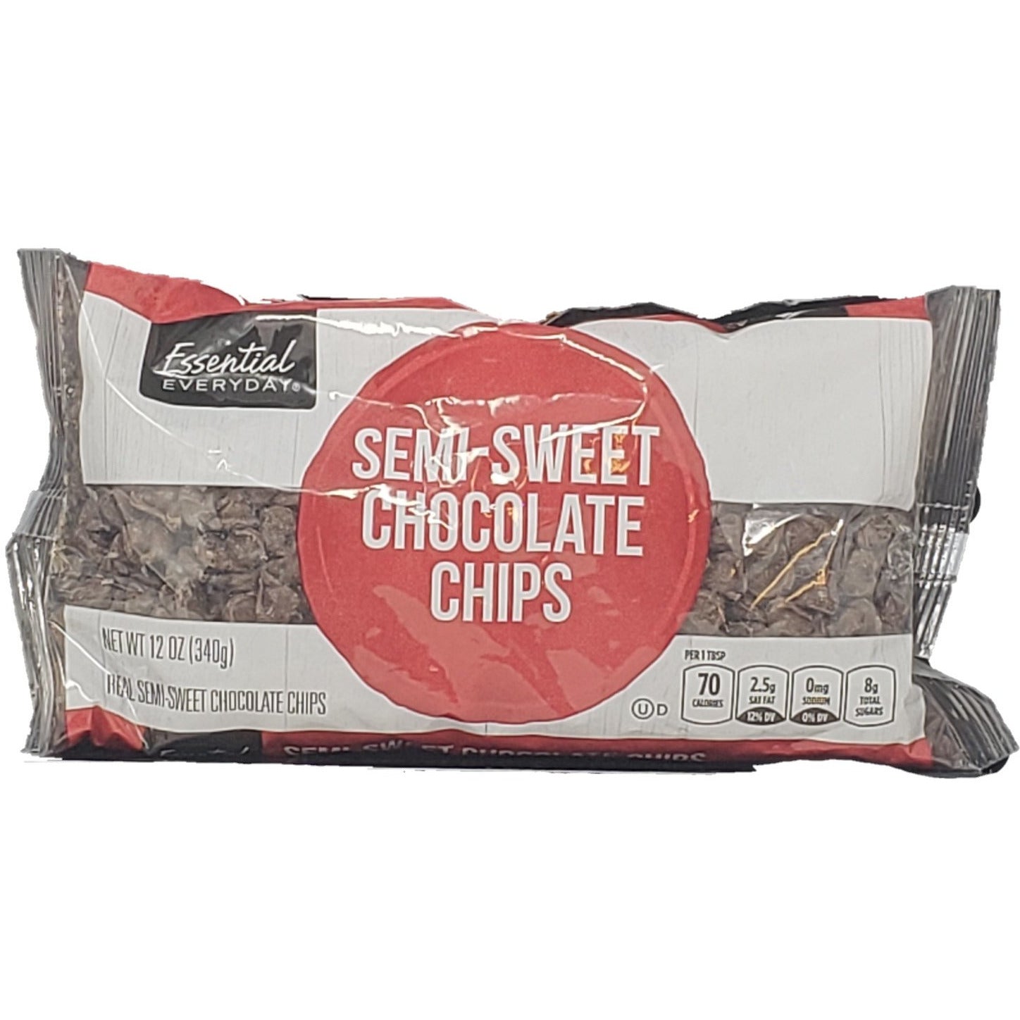 Essential Everyday Chocolate Chips Semi  Sweet 12oz