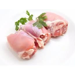 Case Patuxent Fresh Chicken Thighs Boneless Skinless 40lb. $2.81/lb.