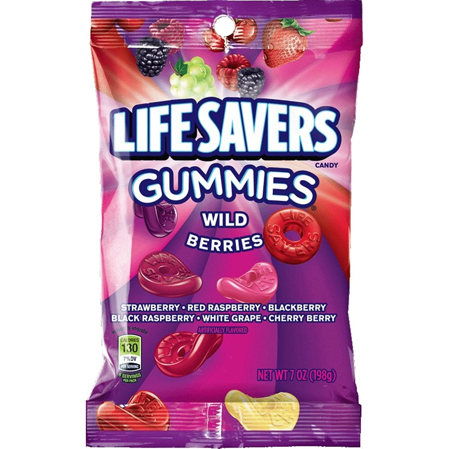 Lifesavers Candy Gummies Wild Berries 7oz