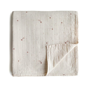 MUSHIE Organic Cotton Swaddle Blanket