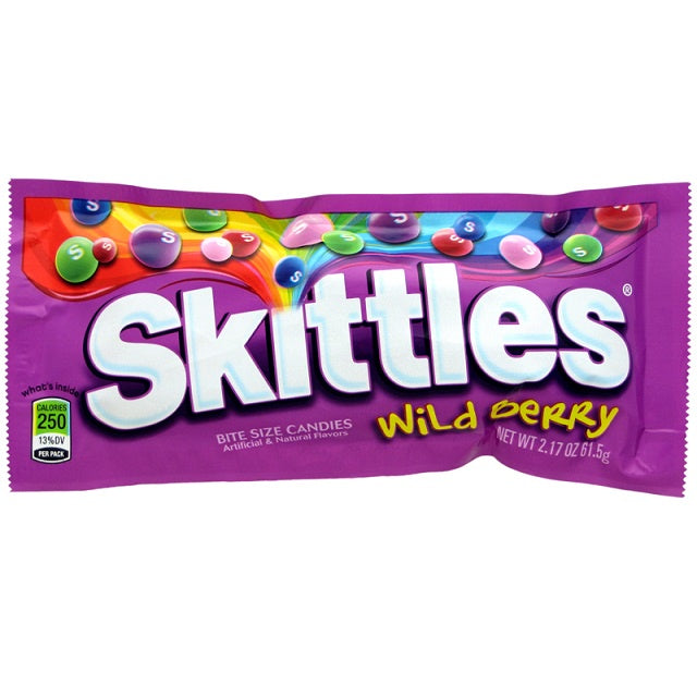 Skittles Candies Wild Berry 2.17oz