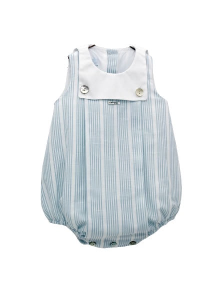 Foque Blue Striped Shortie - 12M