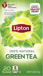 Lipton Tea Bags Green Tea 1.06oz, 20 count