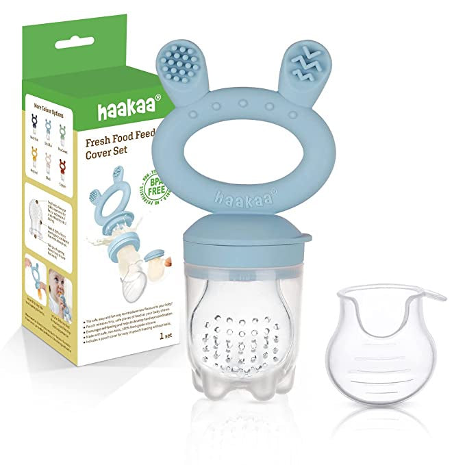 haaka Fresh Food Feeder & Cover Set Blue