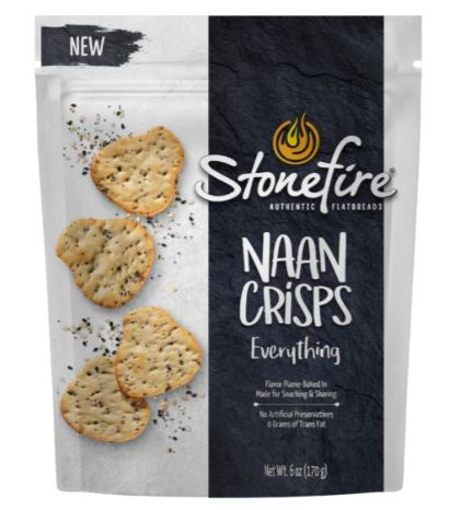 Stonefire Crisps Naan Everything 6oz