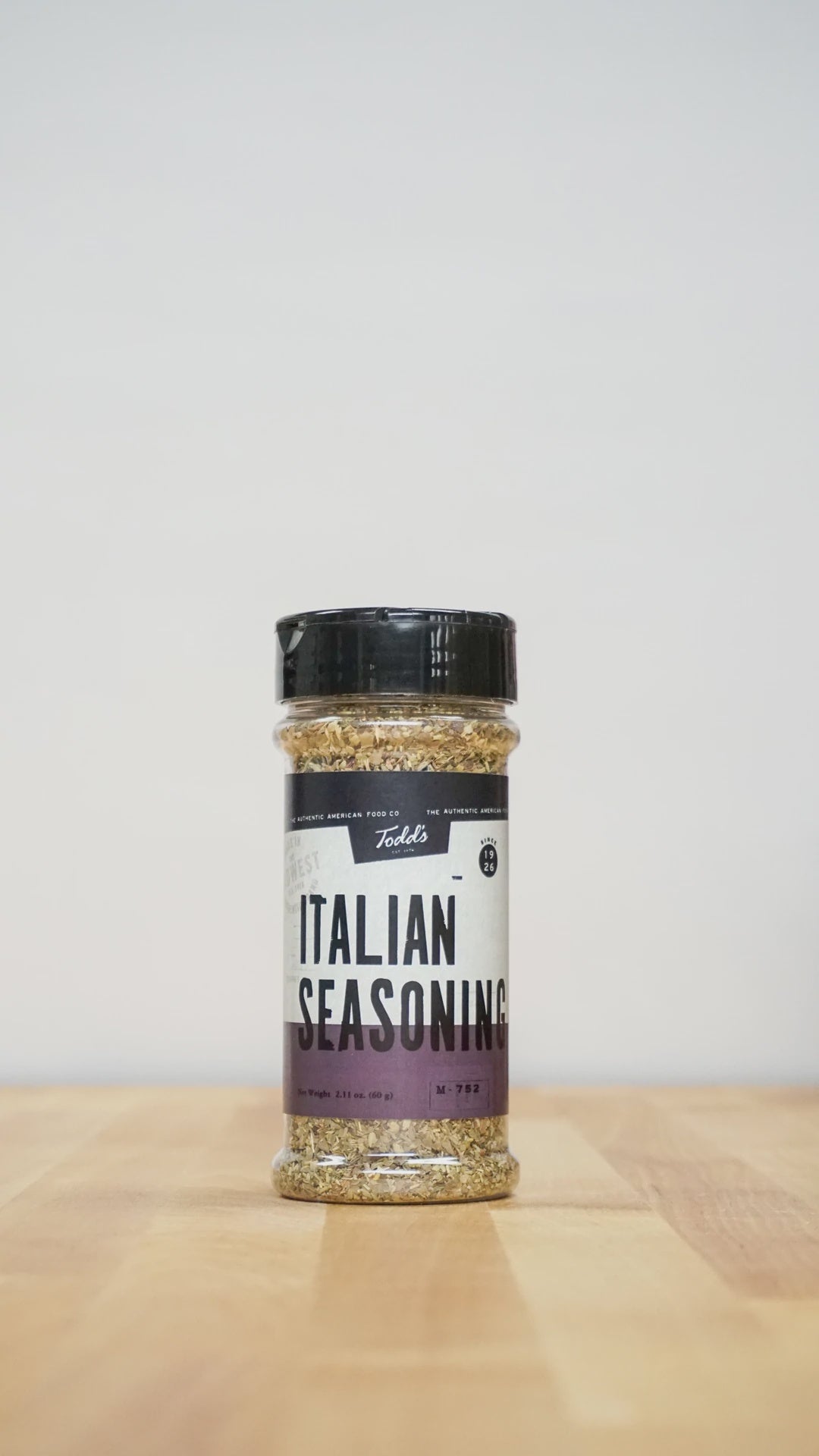 Todd's Italian Seasoning 2.11 oz