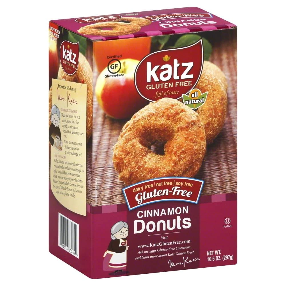 Katz Cinnamon Donuts Gluten Free 10.5oz