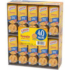 BIZ Lance Toasty Sandwich Crackers 1.29oz (40ct)