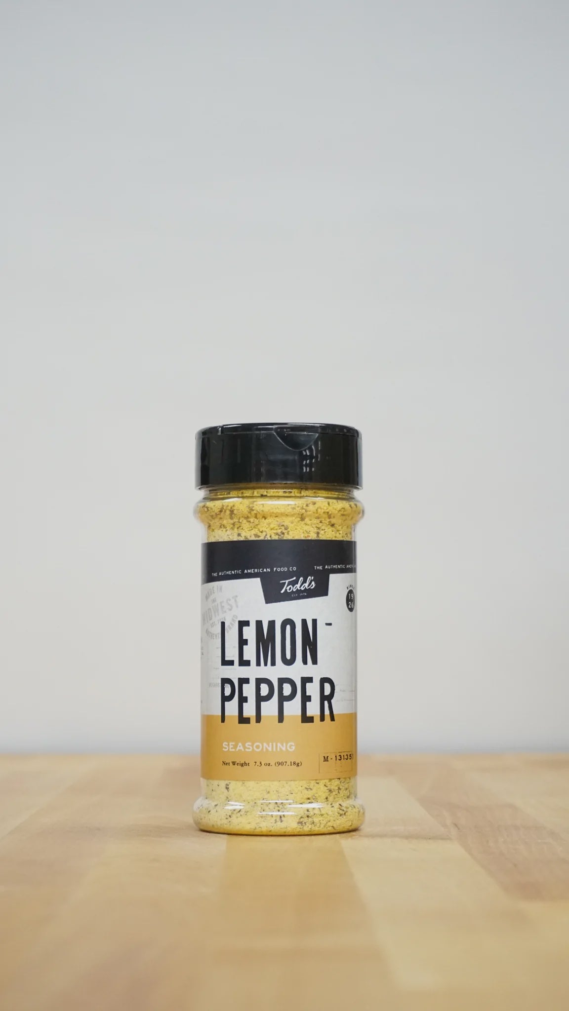 Todd's Lemon Pepper 5 oz