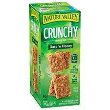 BIZ Nature Valley Oats n Honey Crunchy Granola Bars 49ct