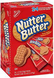 BIZ Nutter Butter Peanut Butter Sandwich Cookies (24pk)