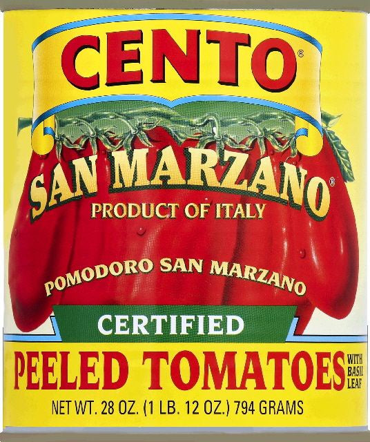 Cento San Marzano Peeled Tomatoes 28oz