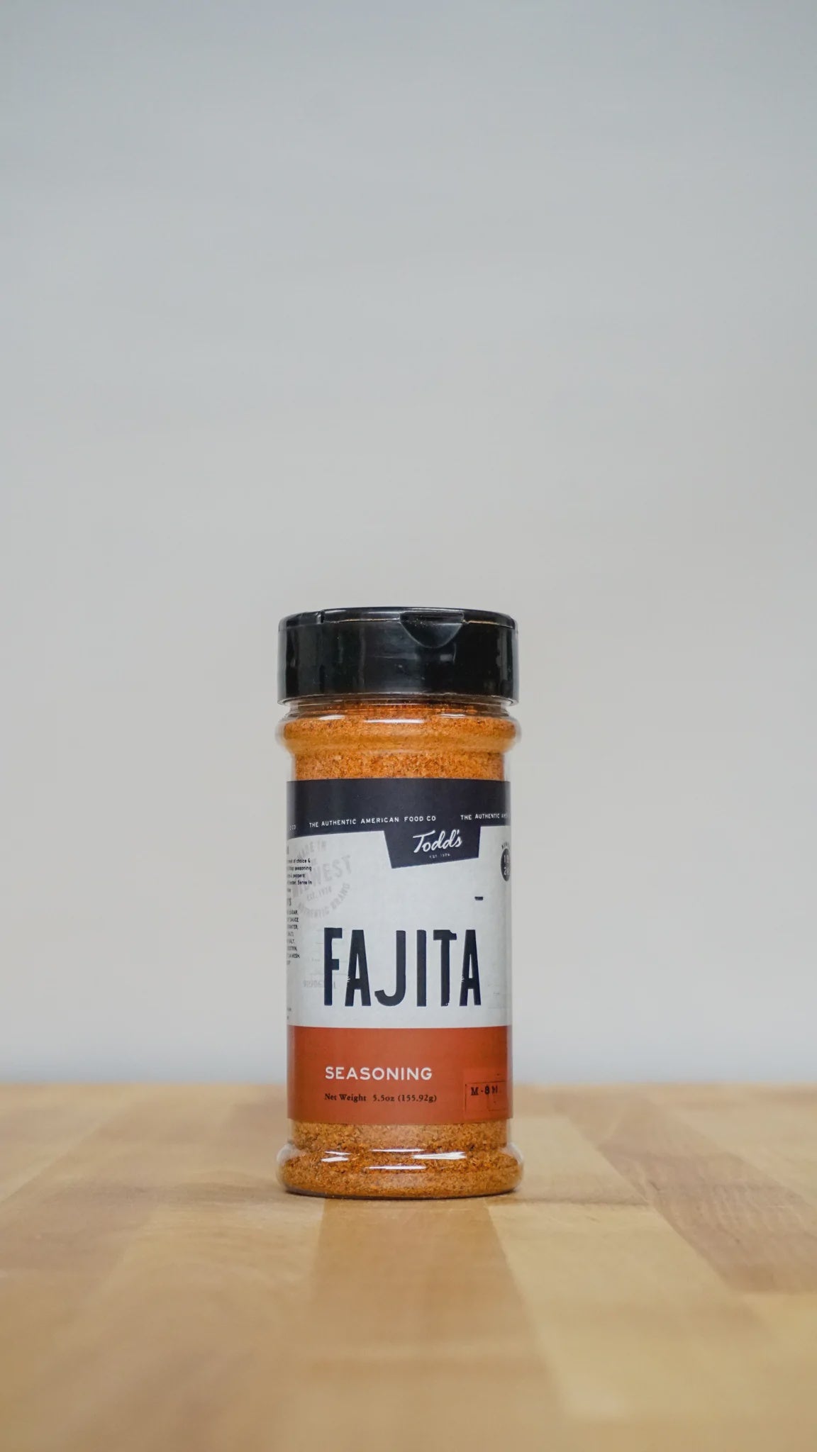 Todd's Fajita Seasoning 4.25 oz