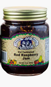 Amish Wedding Seedless Red Raspberry Jam 18oz