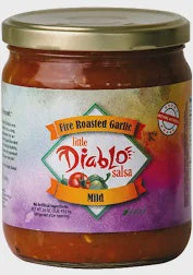 Little Diablo Roasted Garlic Salsa 16oz