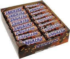 BIZ Snickers Candy Bar Case (48-1.86oz)