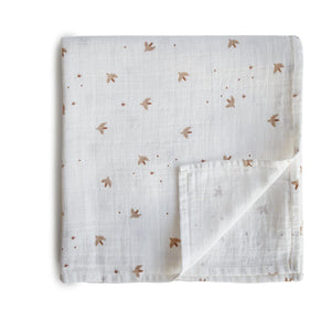 MUSHIE Organic Cotton Swaddle Blanket