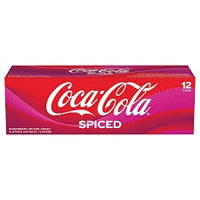 Coca Cola Soda Spiced Original Coke 12ct/12oz(Deposit Incl)