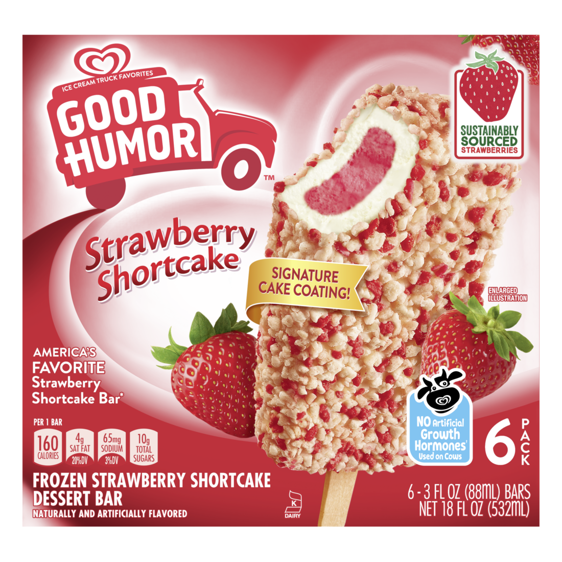 Good Humor Strawberry Shortcake 6 ct.