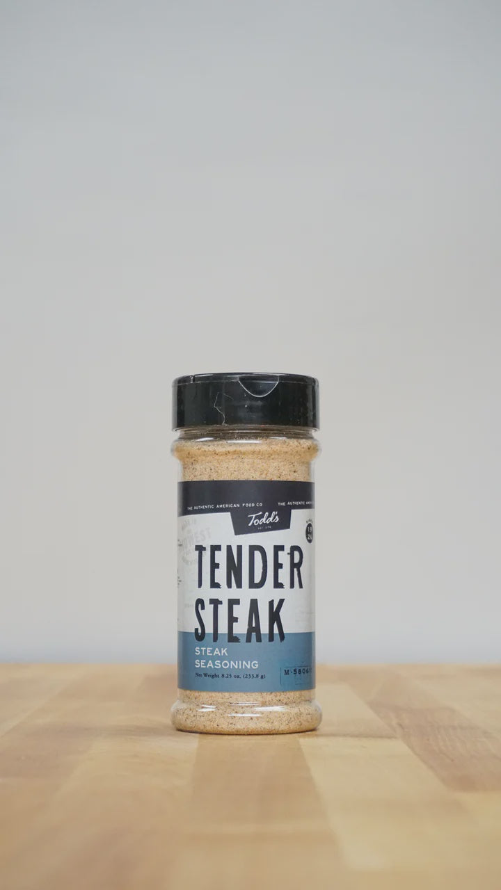 Todd's Tender Steak Seasoning 8.25 oz